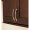 Jeffrey Alexander 96 mm Center-to-Center Satin Nickel Flared Regan Cabinet Pull 847-96SN - alternate 3